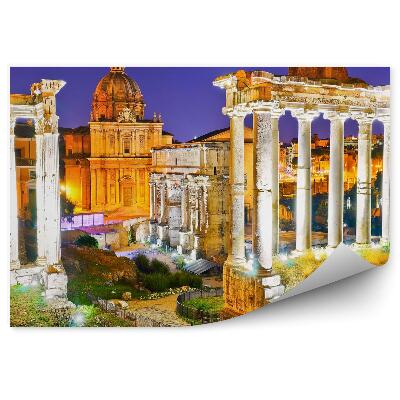 Papier peint Illumination des célèbres ruines de Ryman