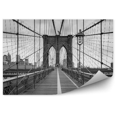 Papier peint panoramique Pont de Brooklyn New York Usa