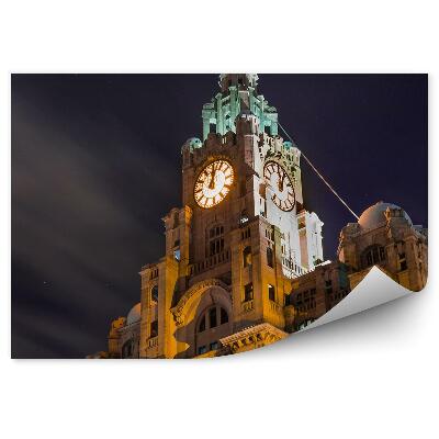 Papier peint Royal Liver Liverpool Angleterre