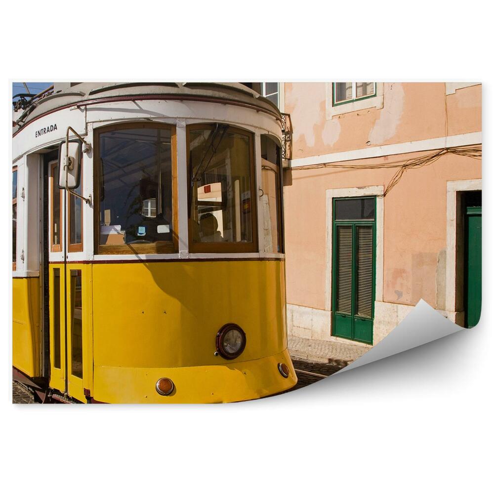 Papier peint Tram historique à Lisbonne