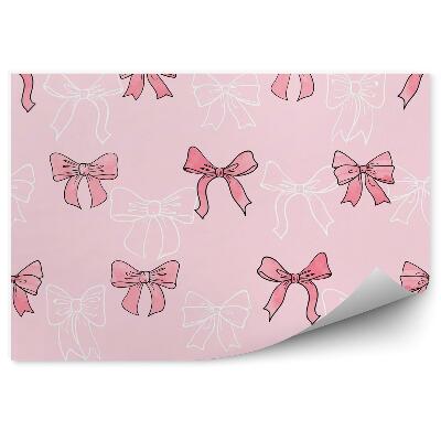 Tapisserie panoramique Arcs roses