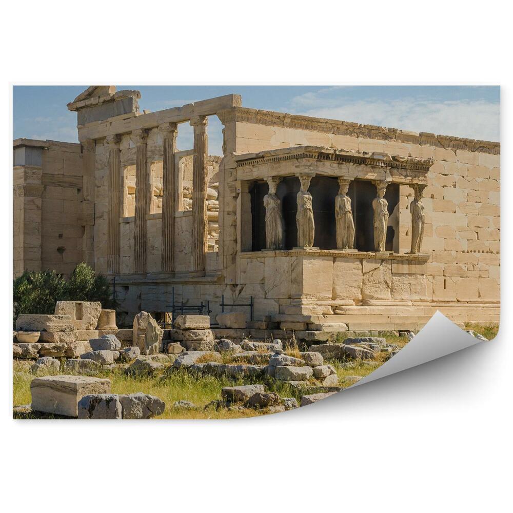 Papier peint Ruines anciennes de l'acropole d'Erechthéion