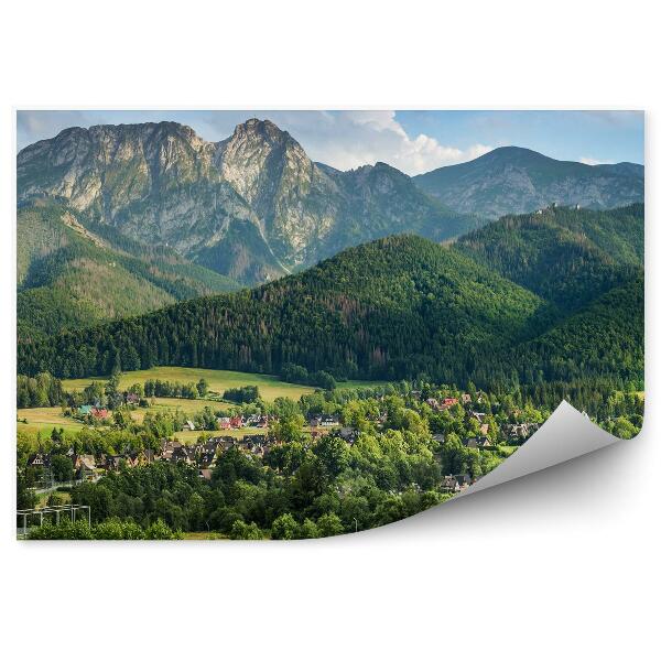 Papier peint Giewont Peaks City Landscape