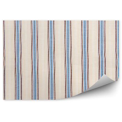 Papier peint Rayures en tissu