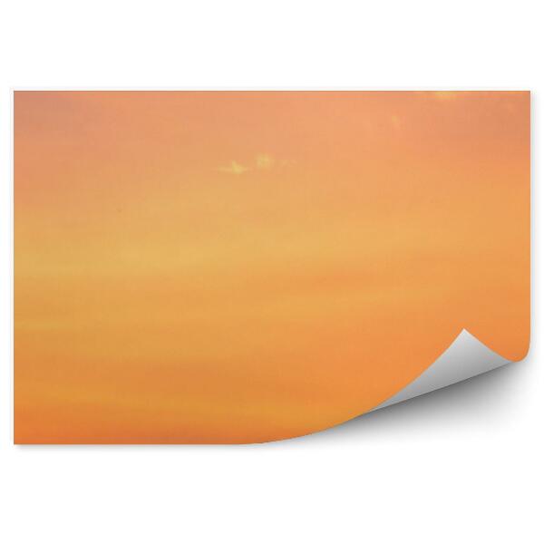 Papier peint Ciel Orange