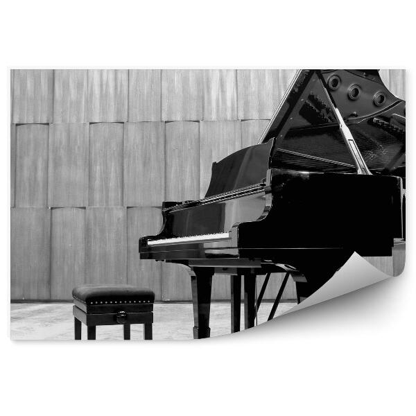 Papier peint Concert Hall Black Piano Instrument