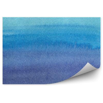 Papier peint Ombre bleu turquoise marine