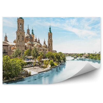 Papier peint Basilique de Notre Dame espagne europe