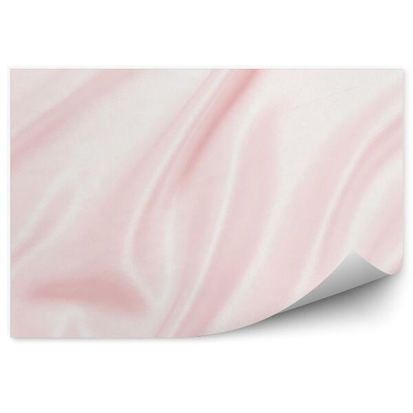 Papier peint Texture tissu motif vagues rose