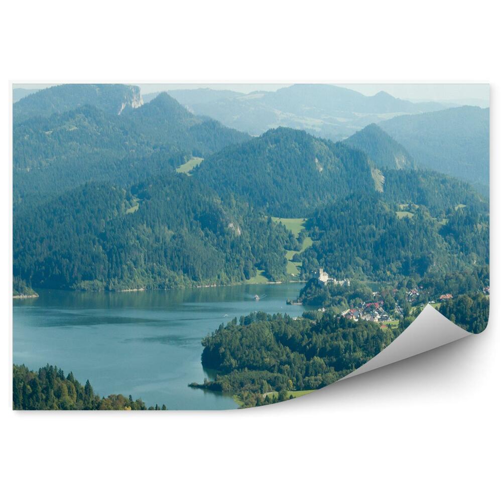 Papier peint Lac Czorsztyn Niedzica Pieniny Panorama