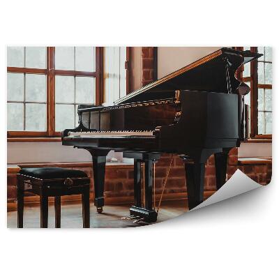 Papier peint Salle de concert Piano noir Instrument Volets