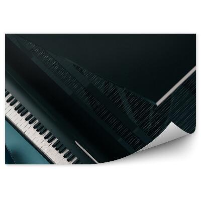 Papier peint Instrument Piano Noir