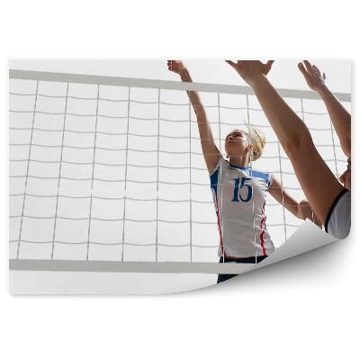 Papier peint Femmes ballon de volley-ball