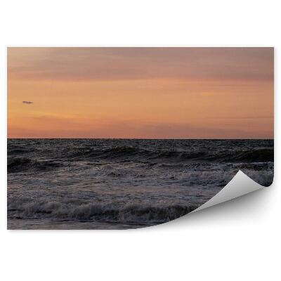 Papier peint Vagues de la mer Rivage Eau