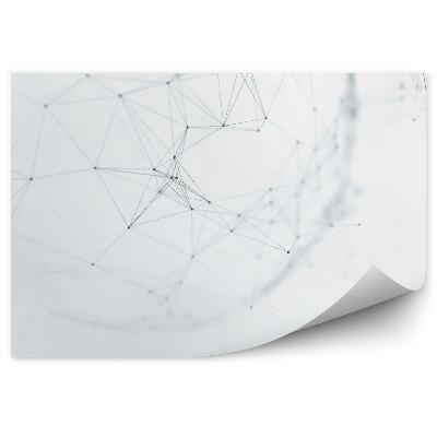 Papier peint Réseau Abstrait Futuriste