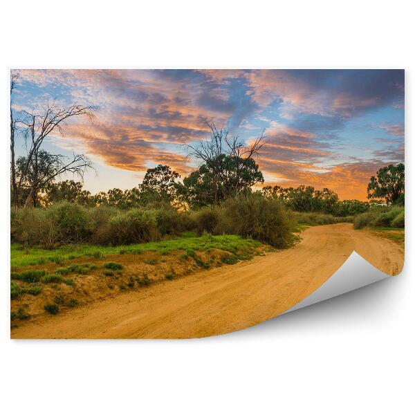 Papier peint Paysage de campagne en Australie Nuages dans le ciel