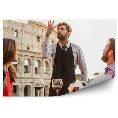 Papier peint Serveur sert le football romain