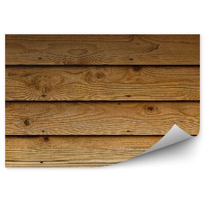 Papier peint Planches en bois ombragées