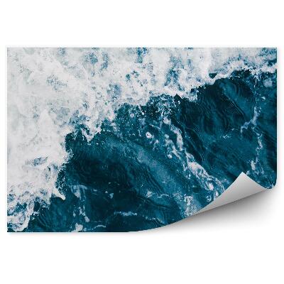 Papier peint Mer Vagues écumantes Eau