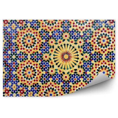 Papier peint Mosaïque marocaine multicolore
