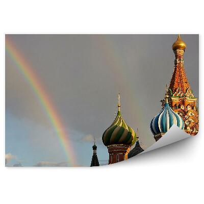 Papier peint Moscou Nuages Ciel Arc-En-Ciel