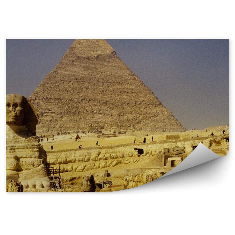 Papier peint Tourisme personnes voyage pyramides