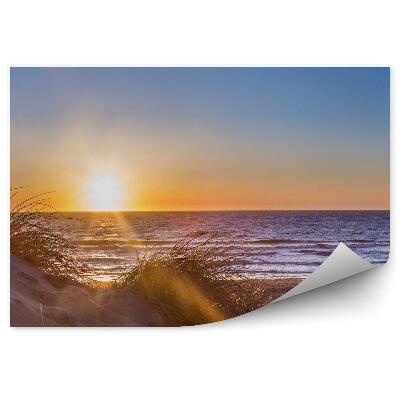 Papier peint Plage de sable Horizon Mer