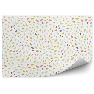 Tapisserie panoramique Motif de points colorés