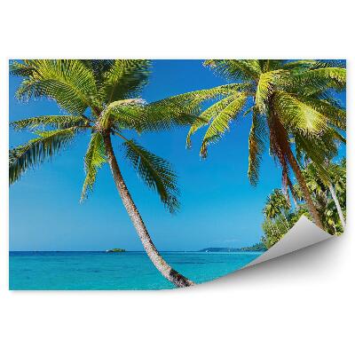 Papier peint Palmiers plage tropicale thailande
