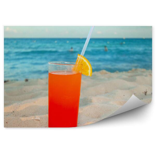 Papier peint Boissons tropicales plage mexicaine