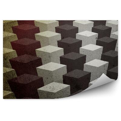 Papier peint Trois Dimensions Vintage Et Coloré