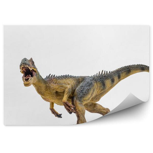 Papier peint Dinosaure Allosaurus Sur Fond Blanc