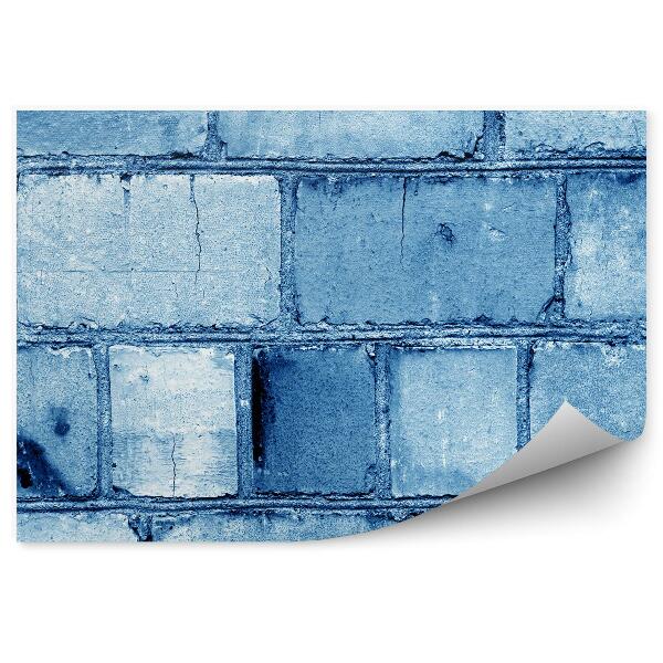 Papier peint Mur bleu marine