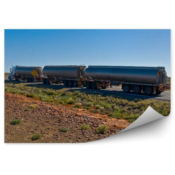 Papier peint Train sur la route en Australie