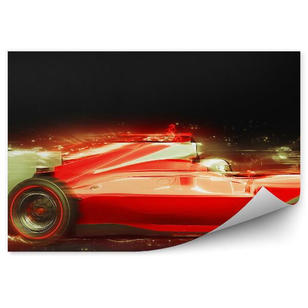 Papier peint Voiture rouge vitesse Formule 1