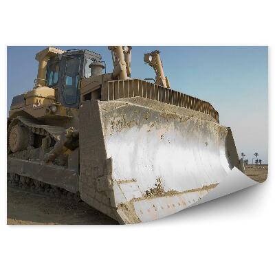 Papier peint Bulldozer