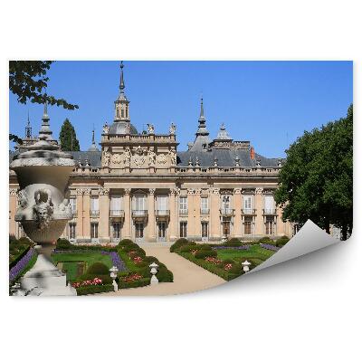 Papier peint Jardin Palais Royal Fontaine Eau Verdure Arbres
