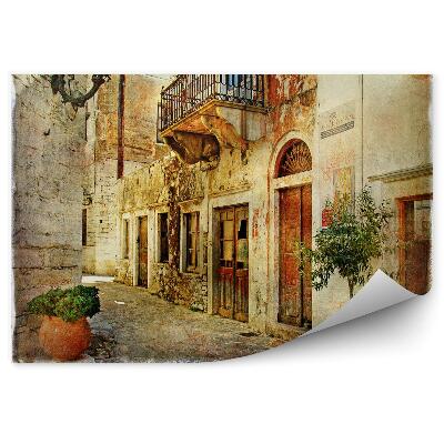 Papier peint Vieilles rues de Grèce