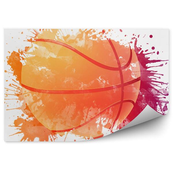 Papier peint Tache graphique de basket-ball