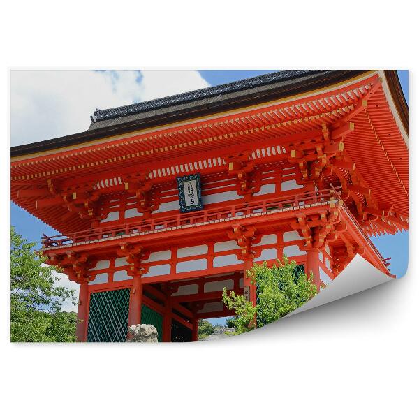 Papier peint Porte de Kyoto tradition architecture Japon