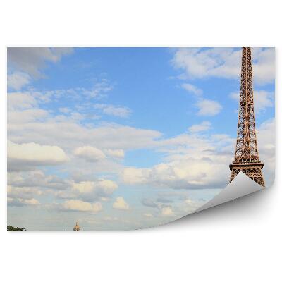 Papier peint tour eiffel architecture mouvement ville