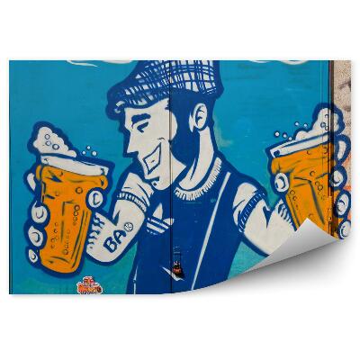 Papier peint Graffiti De Porte De Rappeur