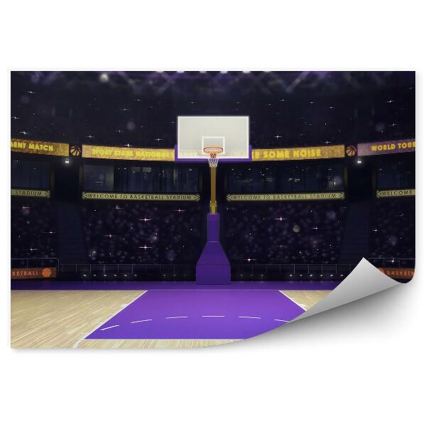 Papier peint Terrain de basket-ball