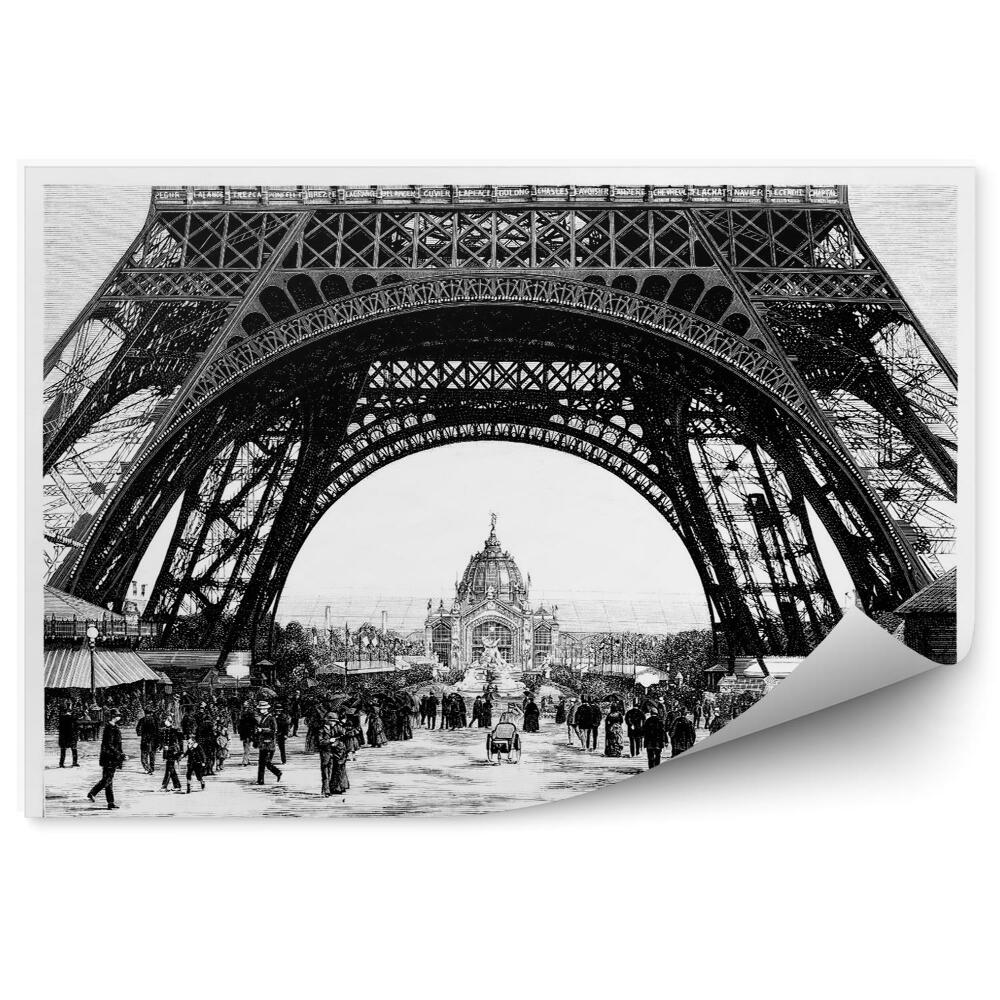 Tapisserie murale Paris - Tour Eiffel France