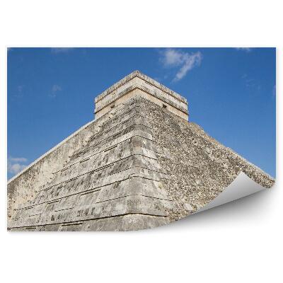 Papier peint Mexique ruines d'un édifice maya