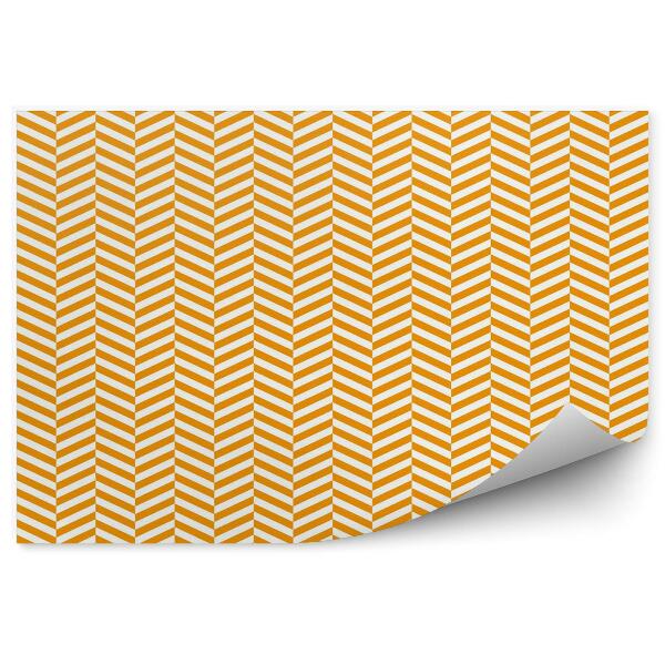 Papier peint Motif en zigzag