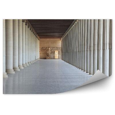 Papier peint Architecture des colonnes d'arcade du musée