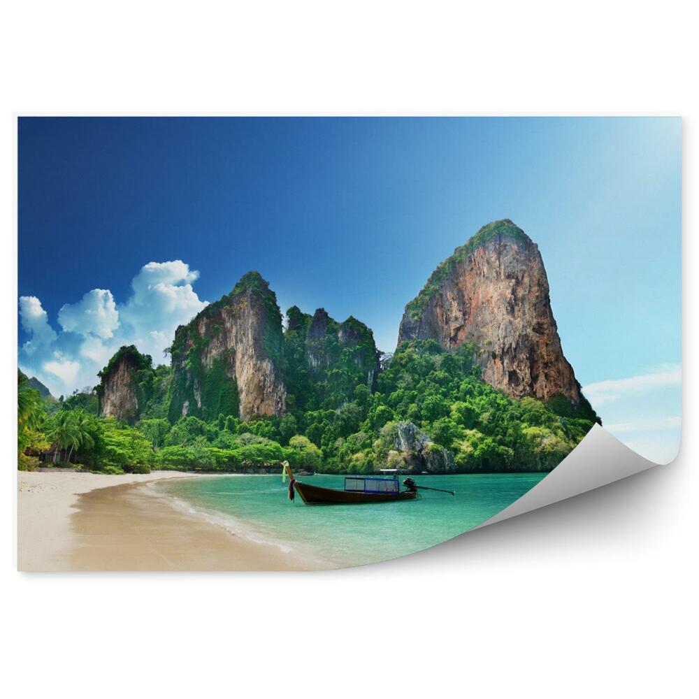 Papier peint Railay à Krabi en Thaïlande