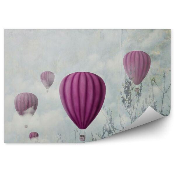 Papier peint Ballons roses