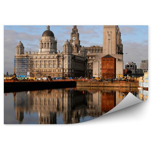 Papier peint Bâtiment Liverpudlian Liverpool Angleterre